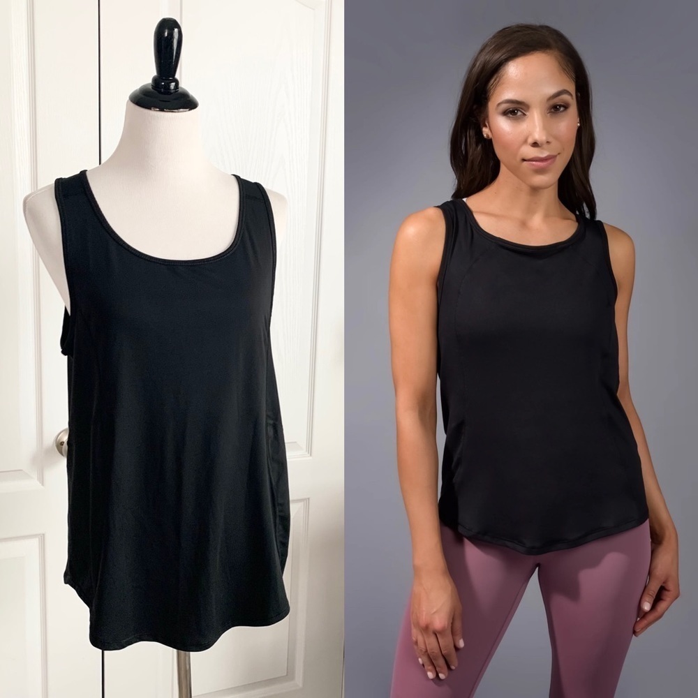 Yogalicious Black Tank‎ Top